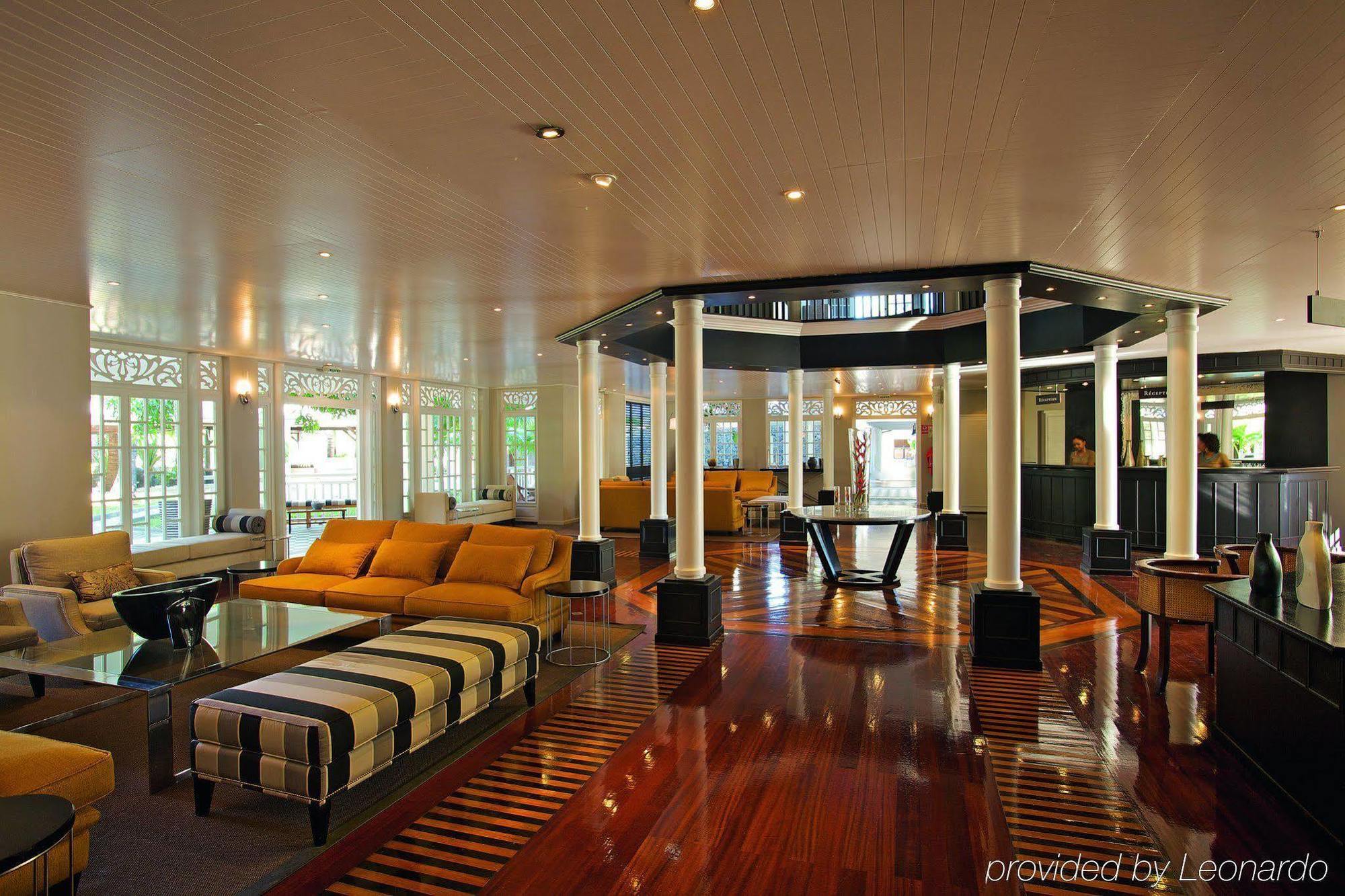 Lux* Saint Gilles Resort Экстерьер фото The lobby of the hotel